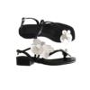 Camellia toe loop flat sandals  #S032